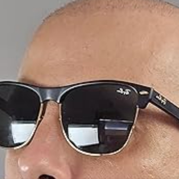 Ray-Ban RB4175 CLUBMASTER Oversized Square Shape Sunglasses - Picture 3 of 7